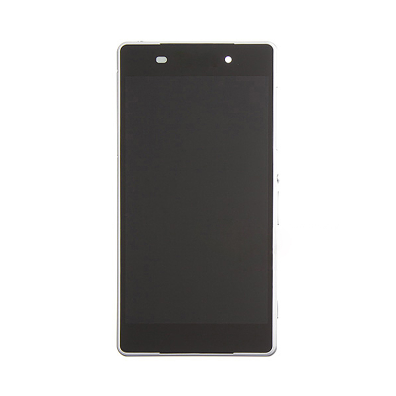 Lcd Pantalla Para Sony Xperia Z2 Con Marco Blanco